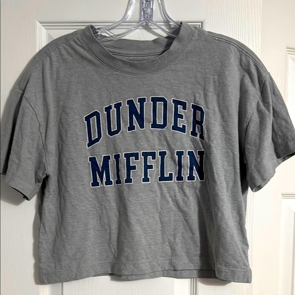 GAP Gray Dunder Mifflin Kids Tee